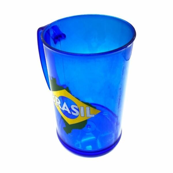 Caneca Acrílica Azul 370ML Brasil - Image 3
