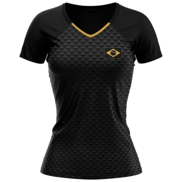Camisa Potiguara Brasil Preta