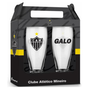 Conjunto 2 Tulipas Munich 200ml Atlético Mineiro
