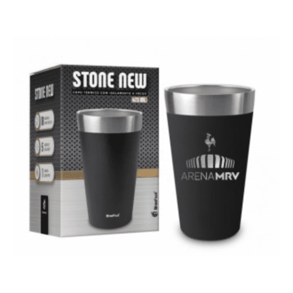 Copo Térmico New Stone Arena MRV Atletico MG Laser - Image 2