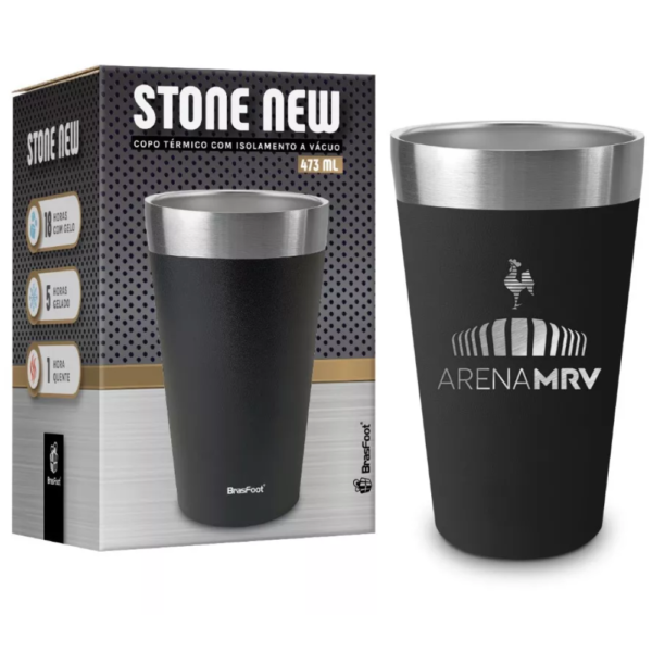 Copo Térmico New Stone Arena MRV Atletico MG Laser