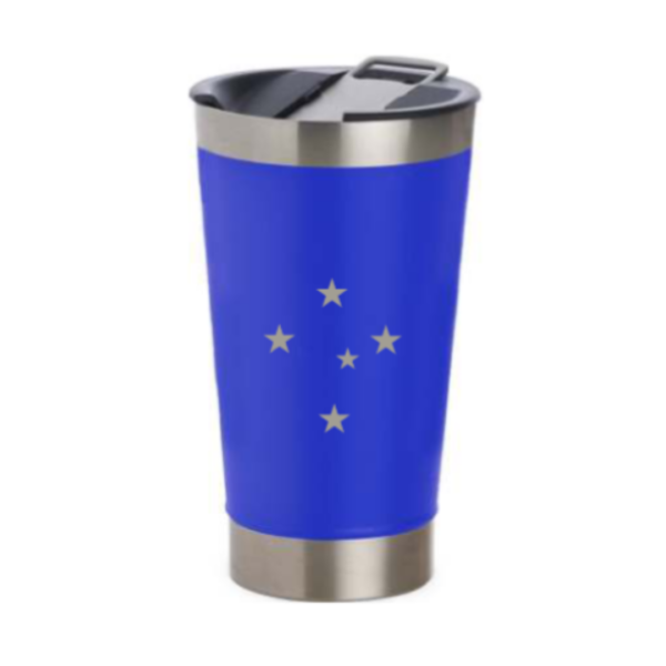Copo Térmico Estrela c/ Abridor Cruzeiro 473ml