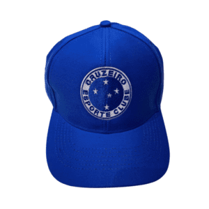 Boné Azul Escudo Cruzeiro