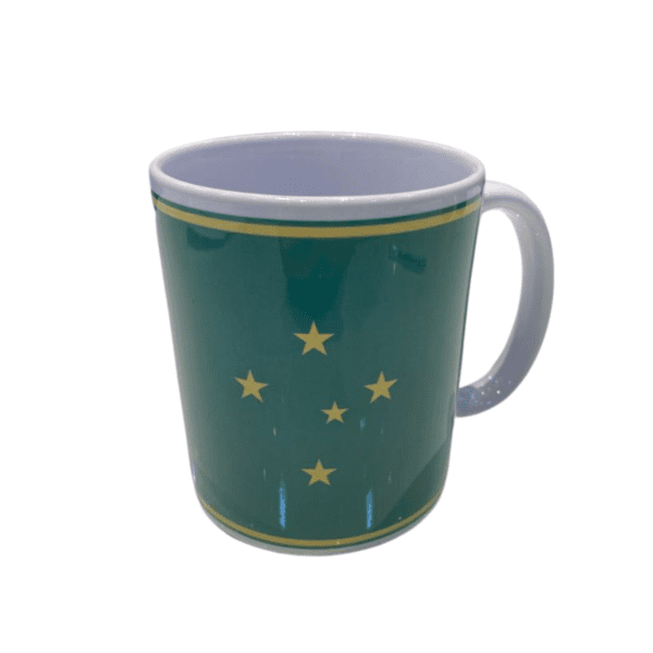 Caneca Porcelana Retrô Verde Cruzeiro - Image 2