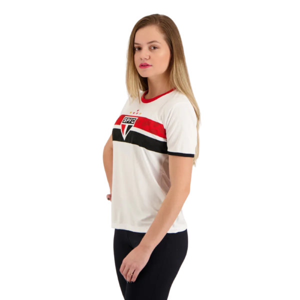 Camisa São Paulo Stencil Feminina - Image 5