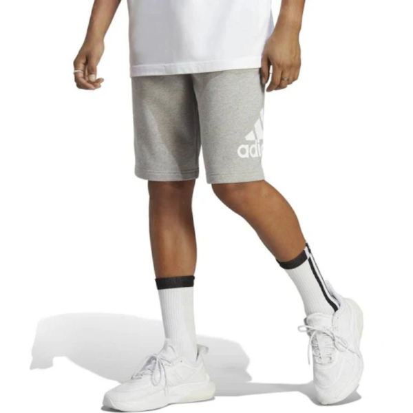 Bermuda Adidas Logo French Cinza