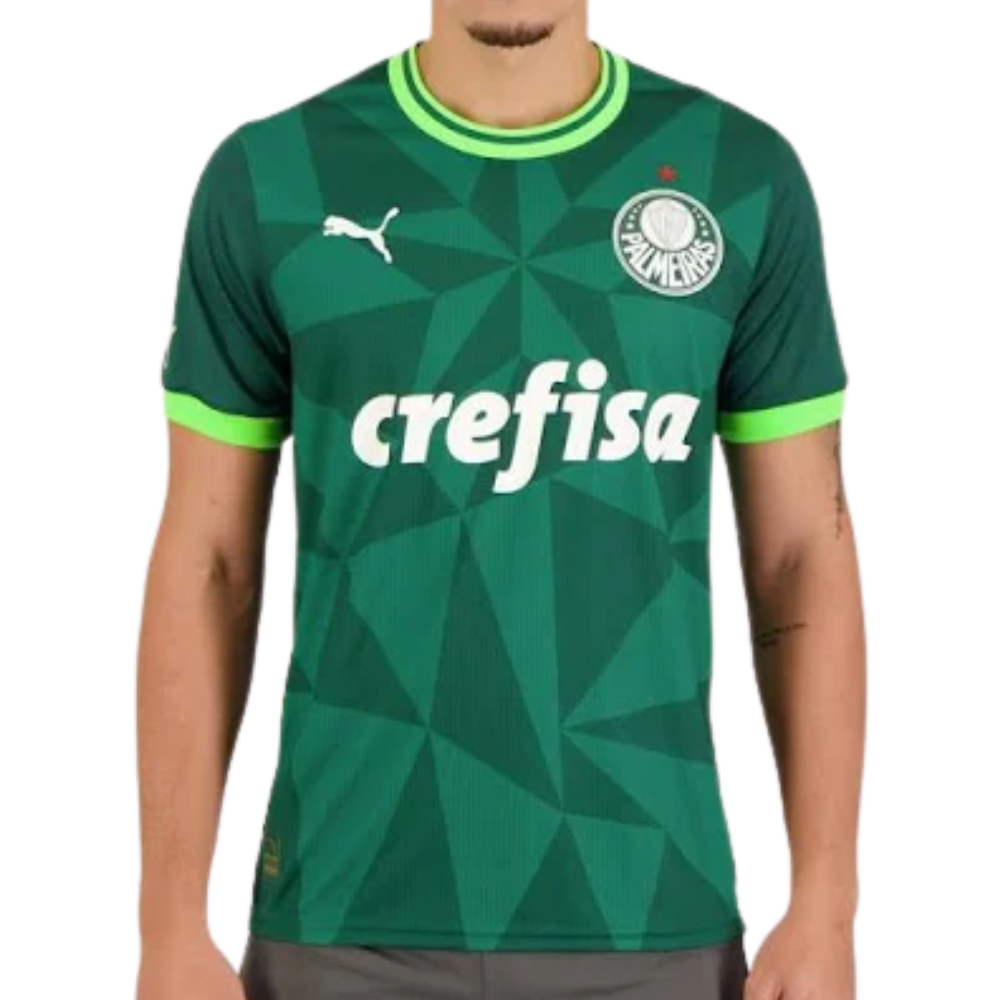 Camisa Palmeiras Casa 2023 Puma - Torcedor / VERDE