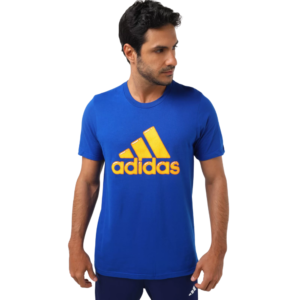 Camiseta Adidas Gráfica Logo Masculina Azul