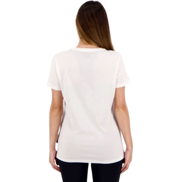 Camisa Puma Essential Small Logo Feminina Branca - Image 2