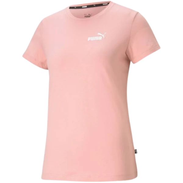 Camisa Puma Essential Small Logo Feminina Rosê