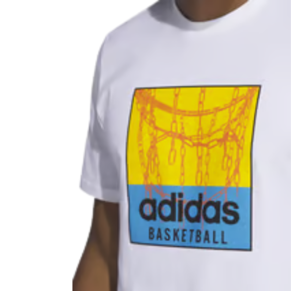 Camiseta Adidas Chain Net Basketball Masculina - Image 2