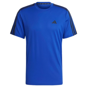 Camiseta Adidas Essentials 3 Listras Azul