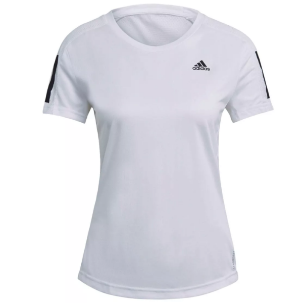 Camiseta Adidas Own The Run Branca Feminina