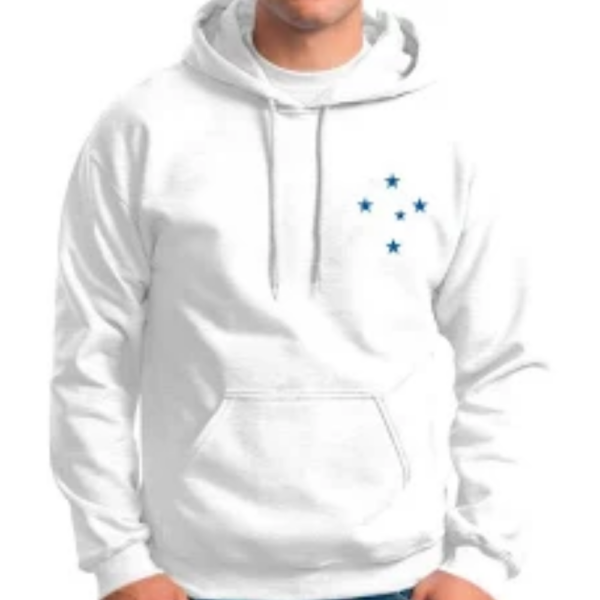 Moletom Cruzeiro Branco