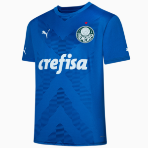 Camisa Palmeiras I 23/24 s/n° Goleiro Puma Masculina Azul