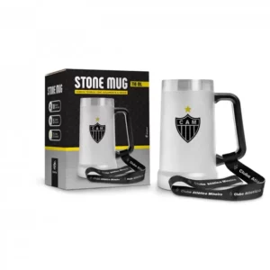 Caneca Térmica Stone Mug Atlético Mineiro C/ Tirante