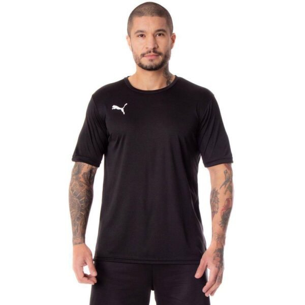 Camiseta Masculina Puma Jersey Active Preto