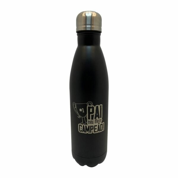 Garrafa Térmica 750ML Preta Pai - Atlético Mineiro - Image 3