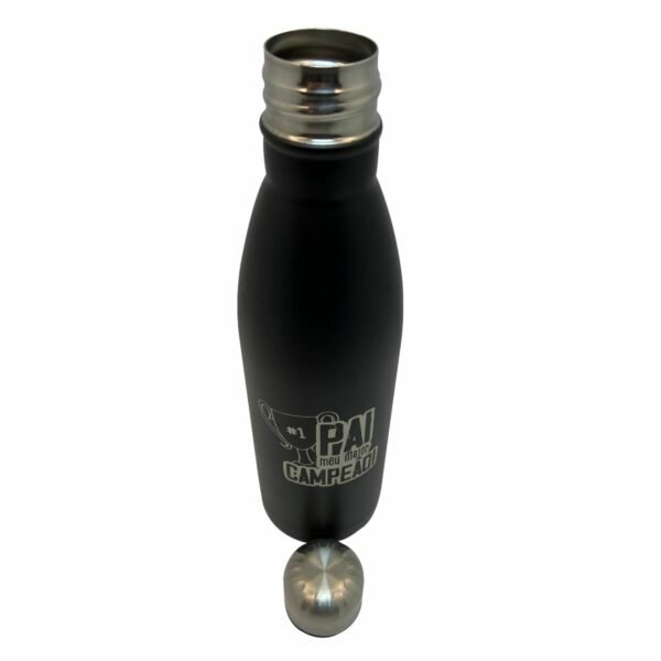 Garrafa Térmica 750ML Preta Pai - Atlético Mineiro - Image 4