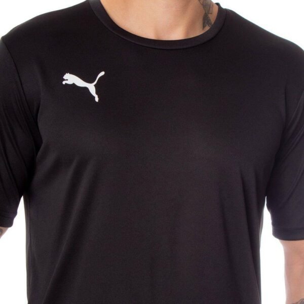 Camiseta Masculina Puma Jersey Active Preto - Image 3