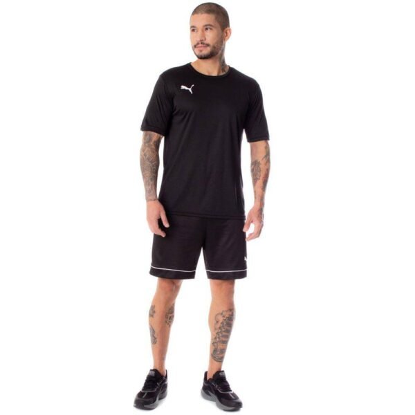 Camiseta Masculina Puma Jersey Active Preto - Image 2