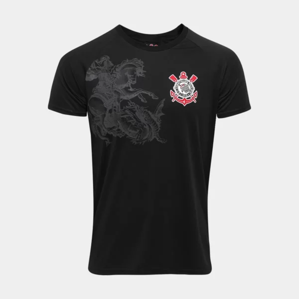 Camisa Corinthians São Jorge Preto