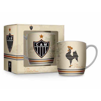 CANECA PORCELANA URBAN 300ML TIMES - ATLÉTICO MAPA