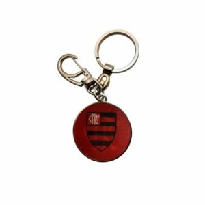 Chaveiro Bola Adesivo 3D - Flamengo