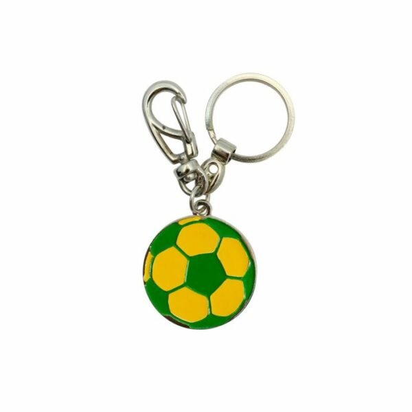 Chaveiro Bola Adesivo 3D Futebol - Brasil - Image 4