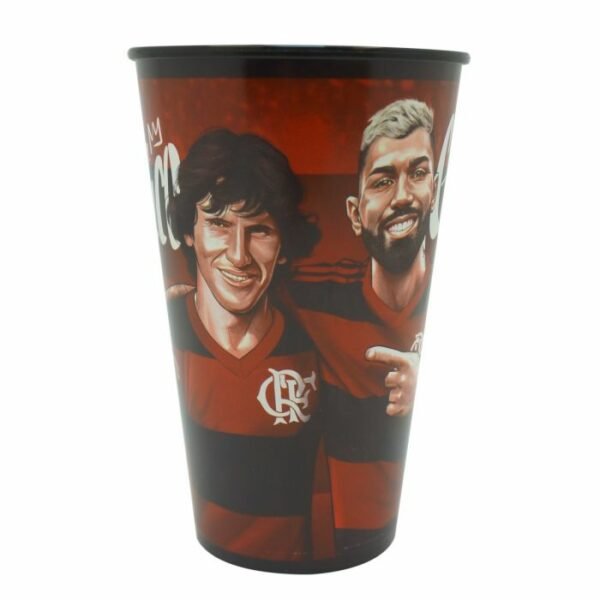 Copo 550ML Zico e Gabigol - Flamengo