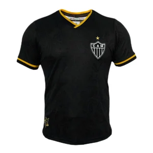 Camisa Atlético Retrô 2013 Preta Masculina