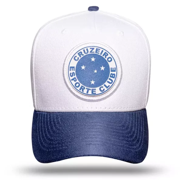 Boné Premium do Cruzeiro Branco Licenciado - Escudo Oficial | All Blends
