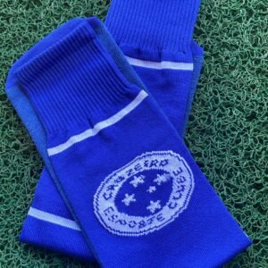 Meião Infantil Azul Cruzeiro Escudo