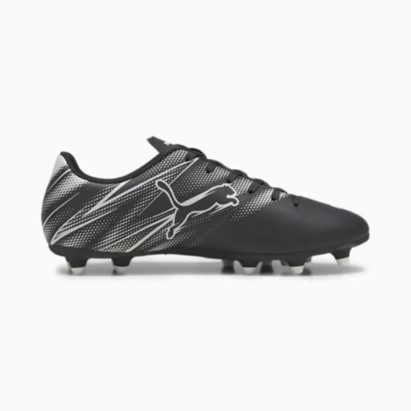 Chuteira Campo Puma Attacanto FG Preto+ Cinza - Image 3