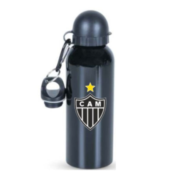Squeeze Inoxidável Preto Atlético Mineiro 500ml