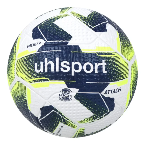 Bola De Futebol Society Uhlsport Attack - Branco+Marinho