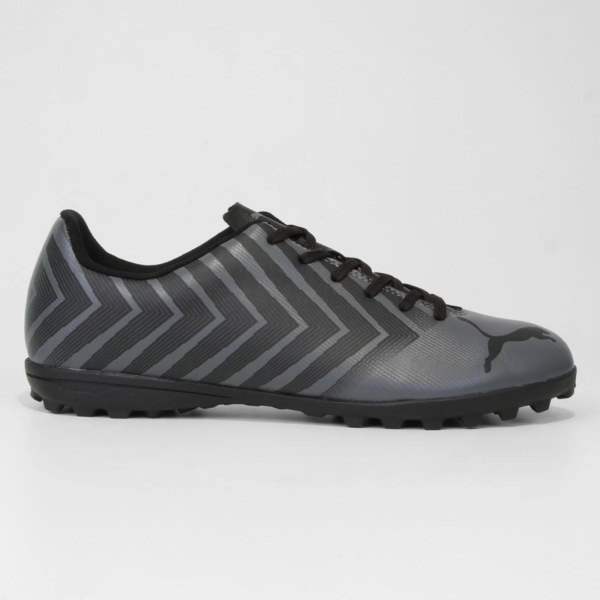 Chuteira Society Puma Tacto II Masculina - Preto+Cinza