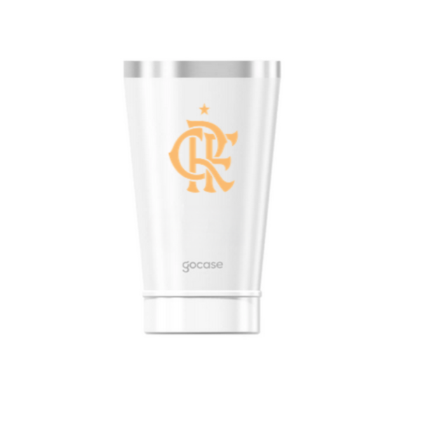 Copo Térmico Branco - Flamengo - Escudo CRF