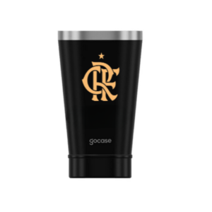 Copo Térmico Preto - Flamengo - Escudo CRF