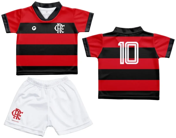 Conjunto Flamengo Torcida baby Unisex
