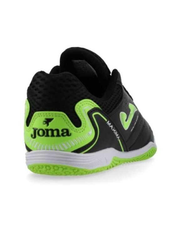Chuteira Futsal Joma Maxima - Preta e Verde - Image 5