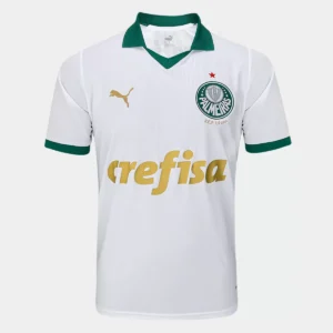 Camisa Palmeiras Branca II Oficial Puma Torcedor s/n° 24/25 Masculina