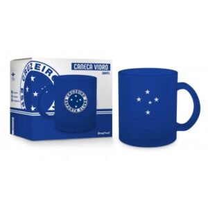Caneca Vidro  Diamond - Cruzeiro