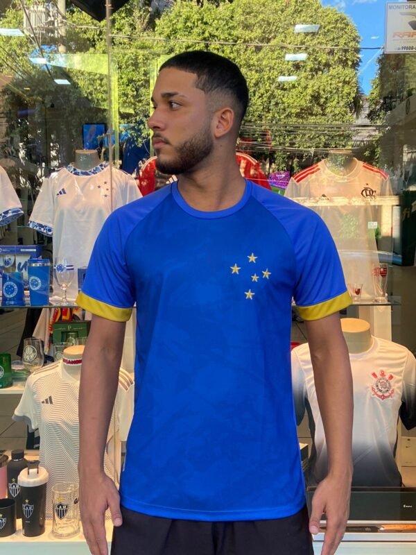 Camisa Cruzeiro Classic Azul Claro