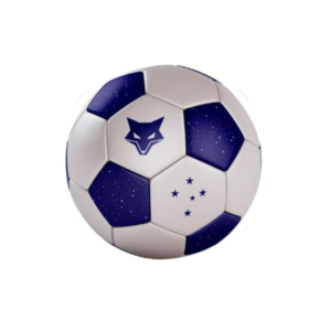 Mini Bola Oficial Cruzeiro Futebol de Campo Branca