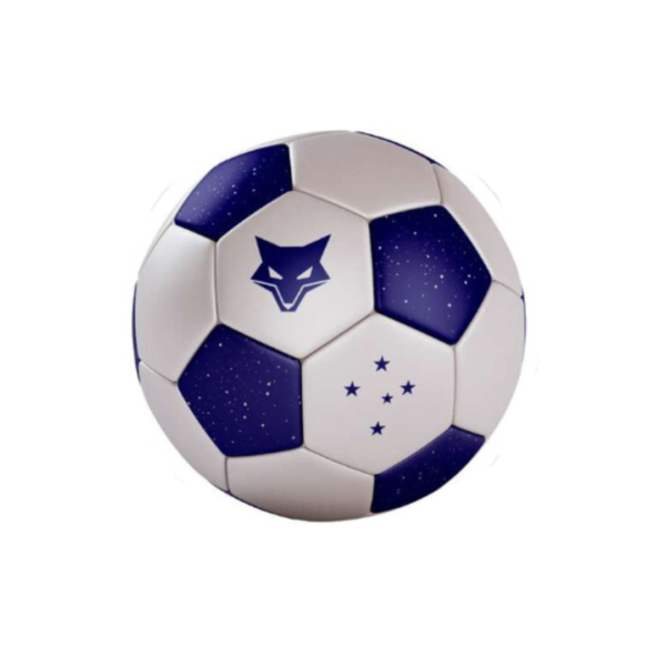 Mini Bola Oficial Cruzeiro Futebol de Campo Branca