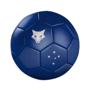 Mini Bola Oficial Cruzeiro Futebol de Campo Azul Celeste