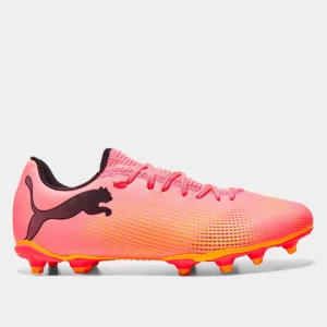 Chuteira Campo Puma Future 7 Play Unissex - Rosa