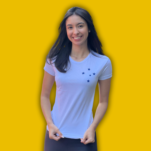 Camisa Cruzeiro Prata Estelar Feminina - Image 3