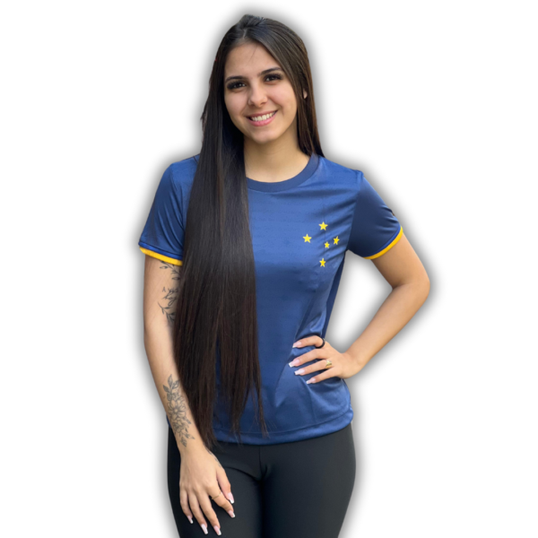 Camisa Cruzeiro Artilheiro Feminina Baby Look